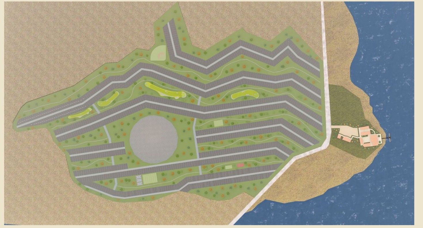Render del master plan